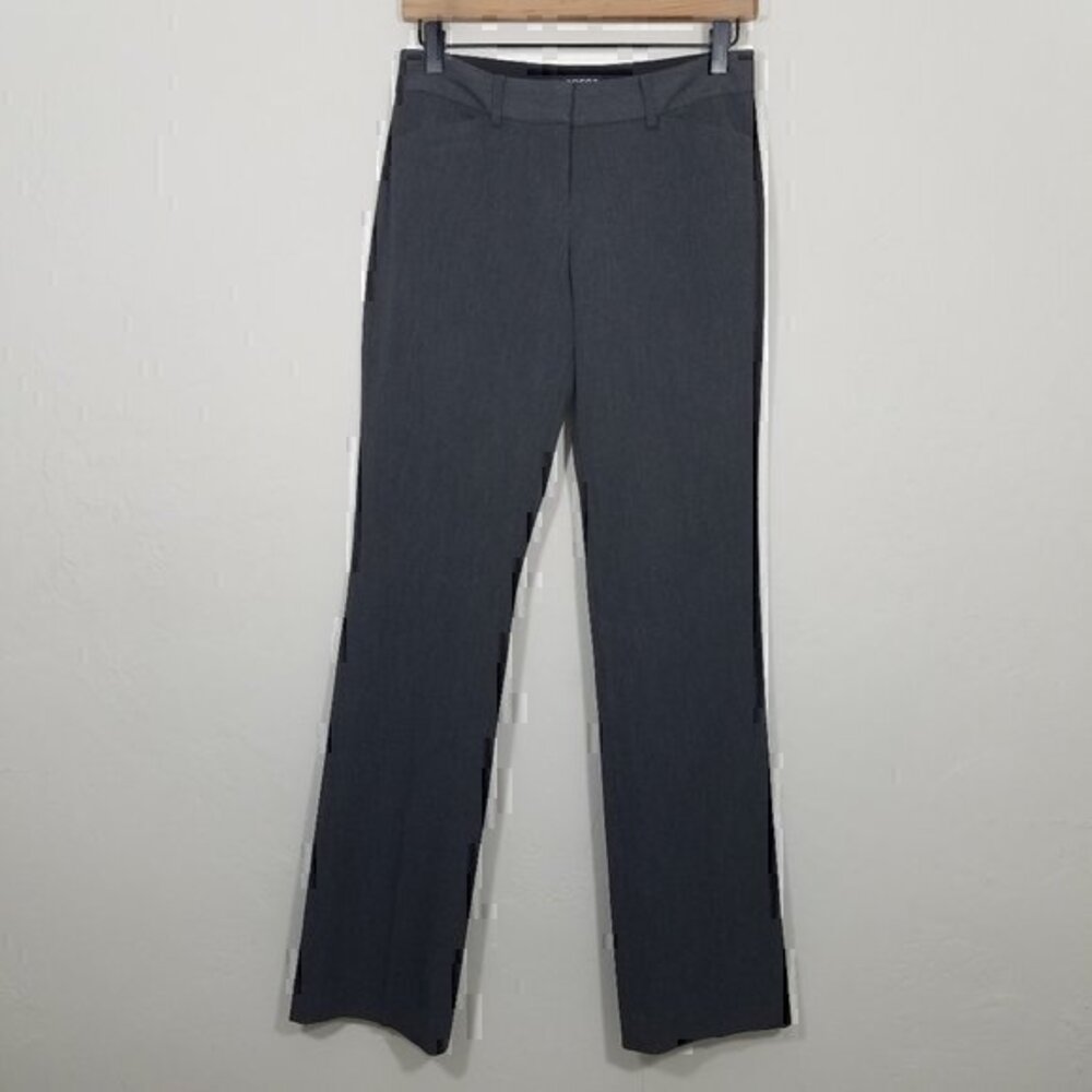 Express Editor Barely Boot Low Rise Stretch Dress… - image 1